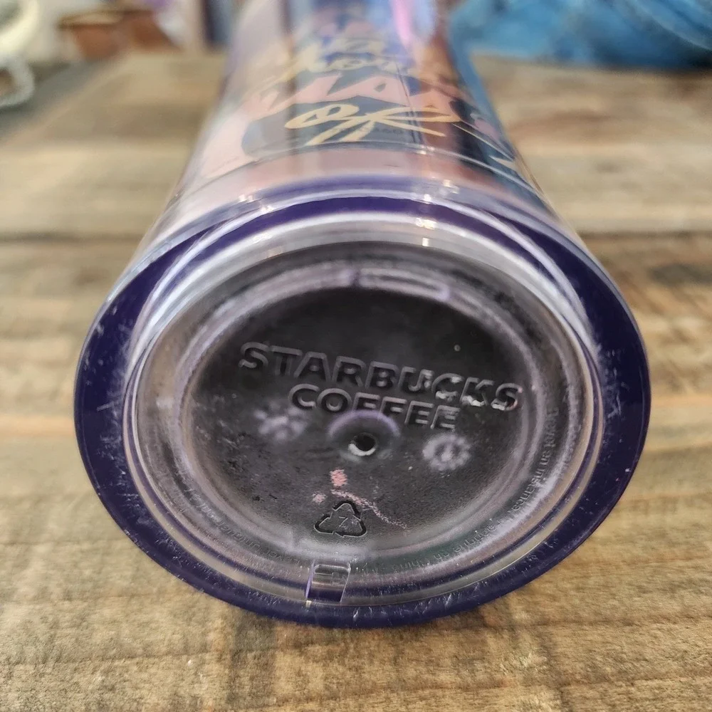 Starbucks Rose Gold Vintage 2009 Tale of the Siren Tumbler Travel Mug